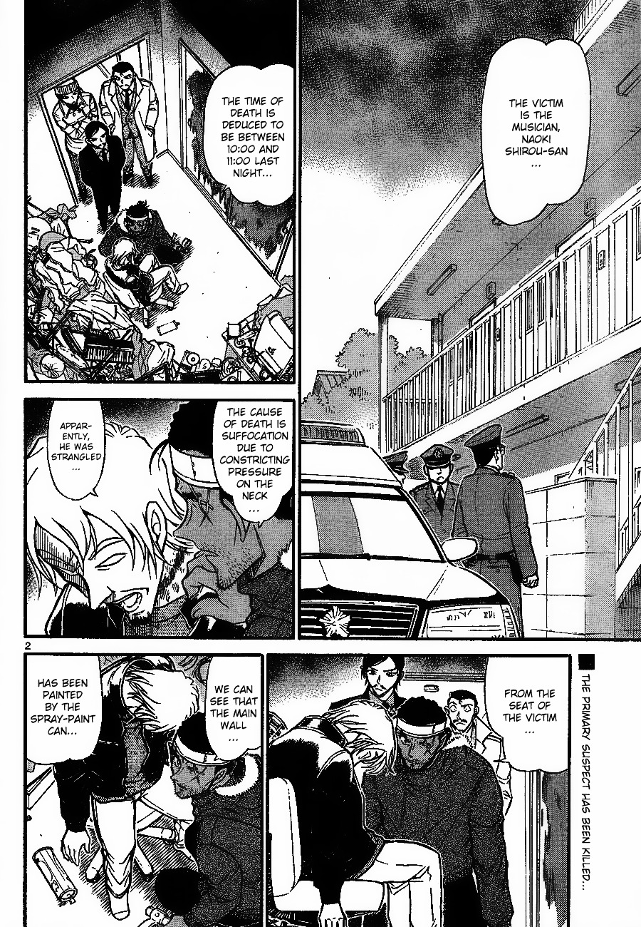 Detective Conan chapter 684 page 2