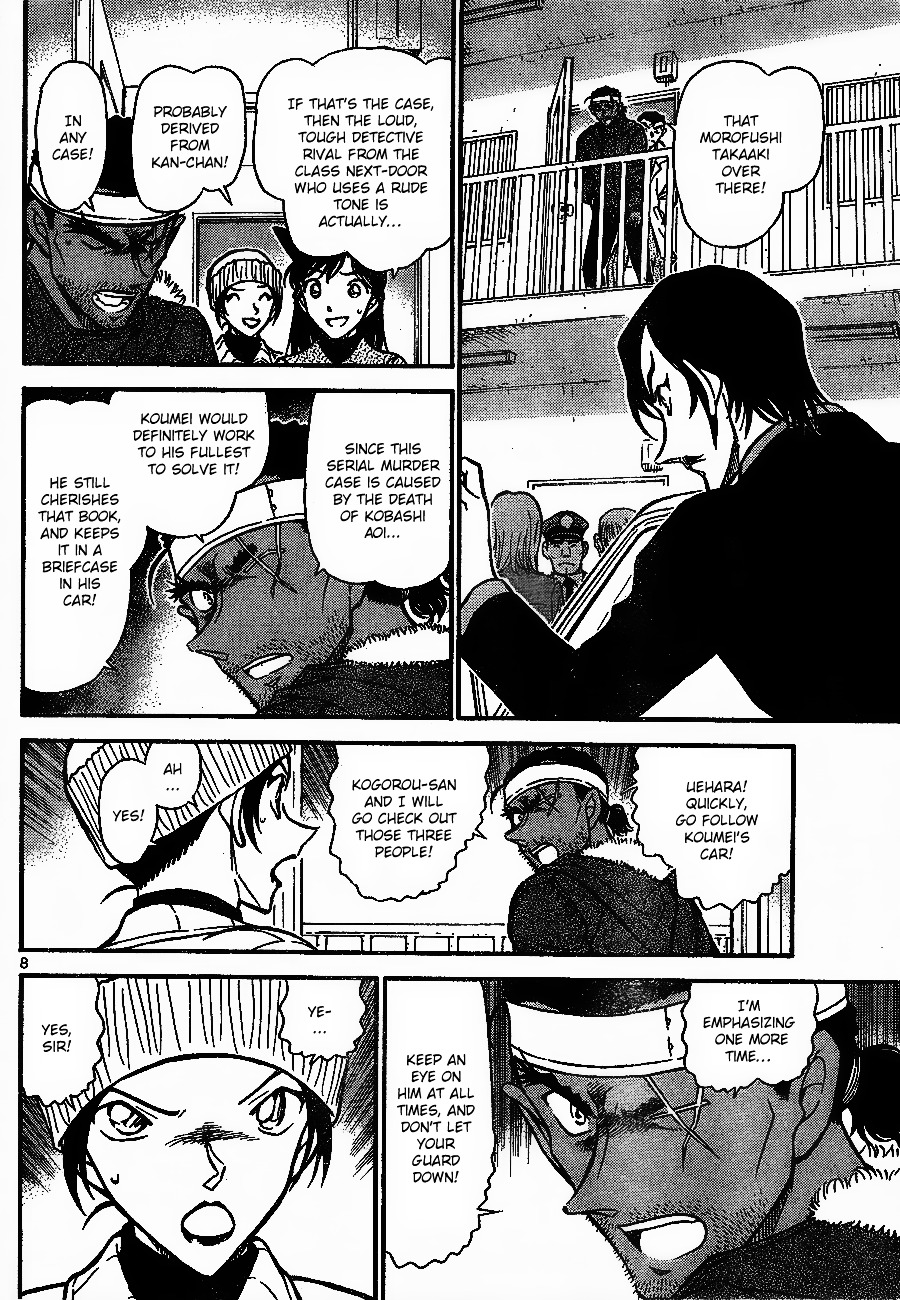 Detective Conan chapter 684 page 8