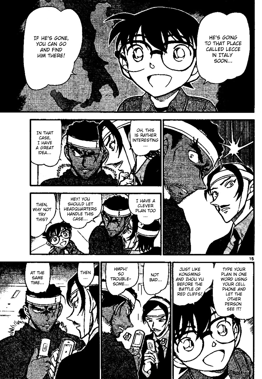 Detective Conan chapter 685 page 15