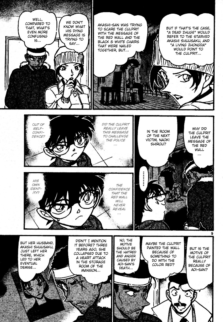 Detective Conan chapter 685 page 9