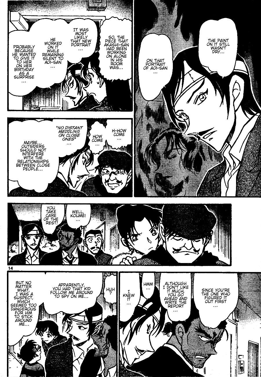Detective Conan chapter 686 page 14