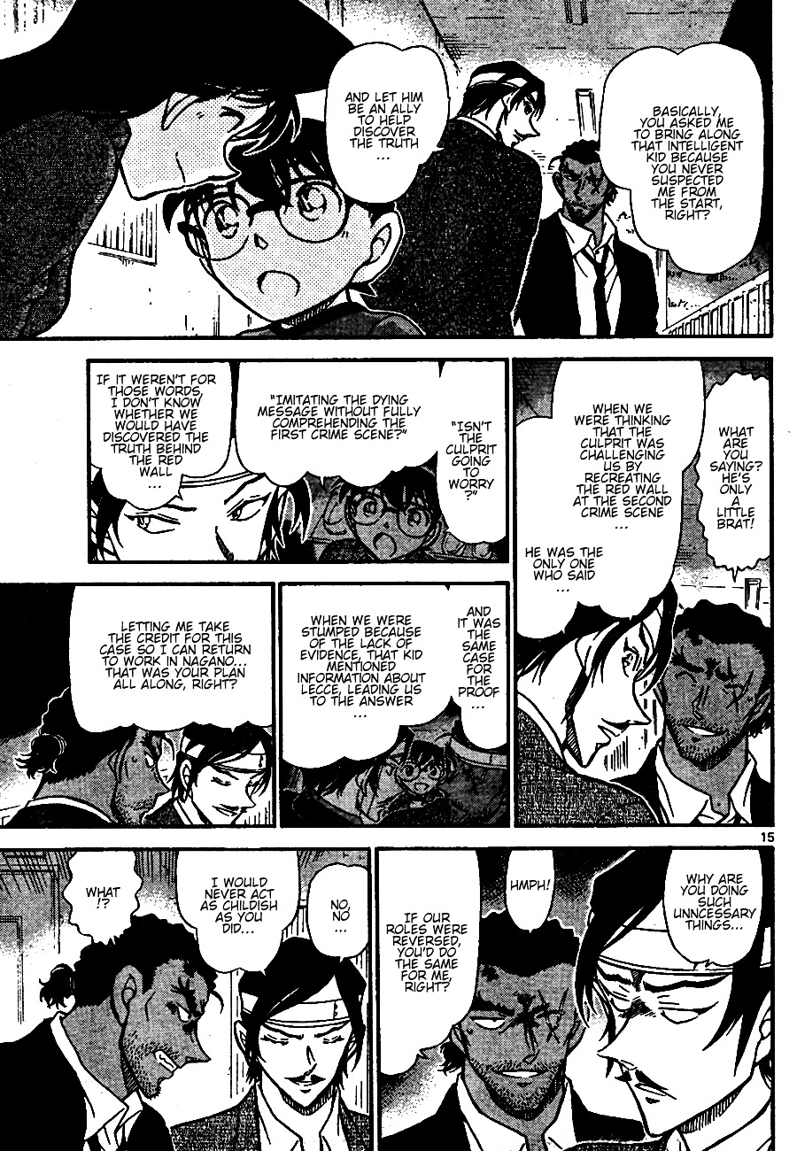 Detective Conan chapter 686 page 15