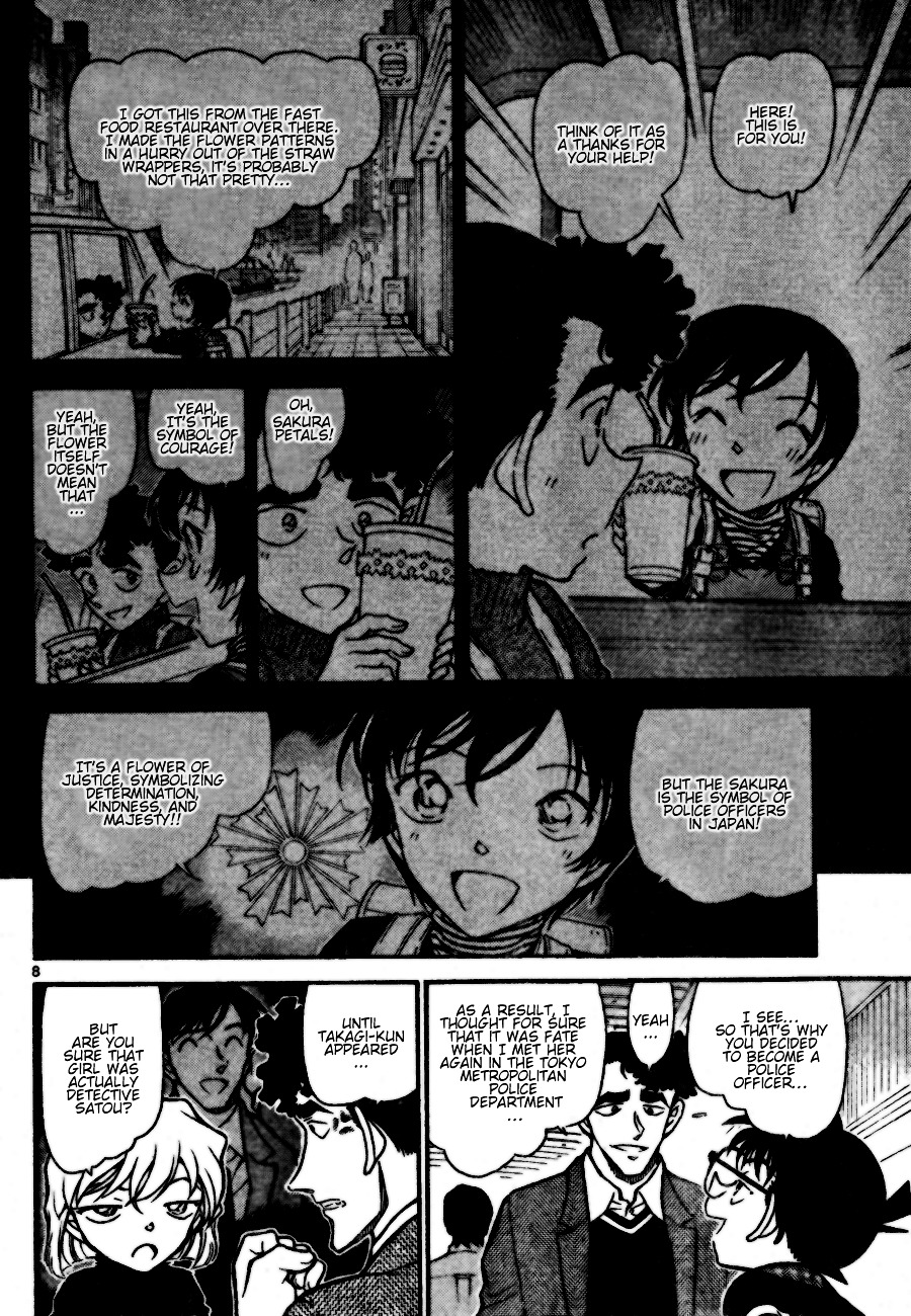 Detective Conan chapter 687 page 8