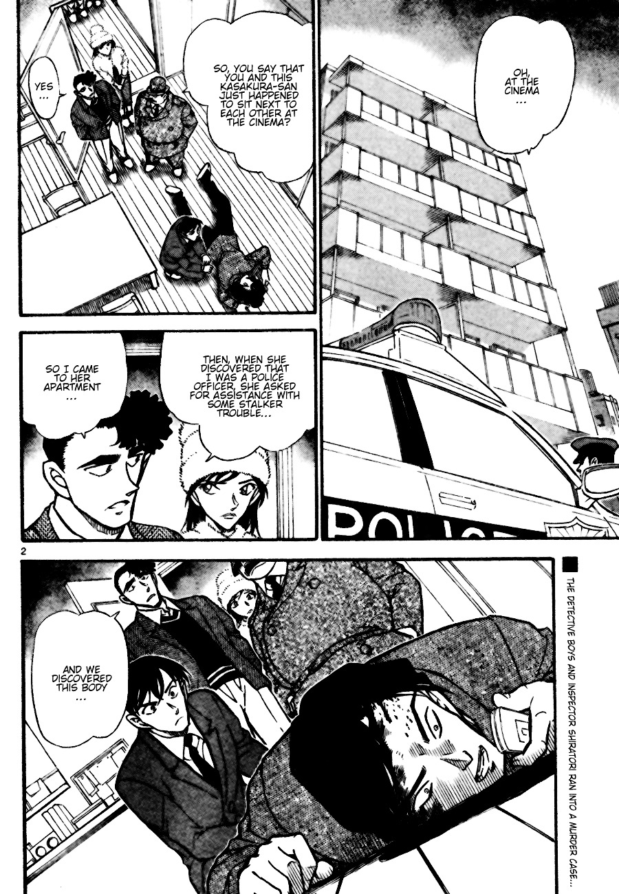Detective Conan chapter 688 page 2