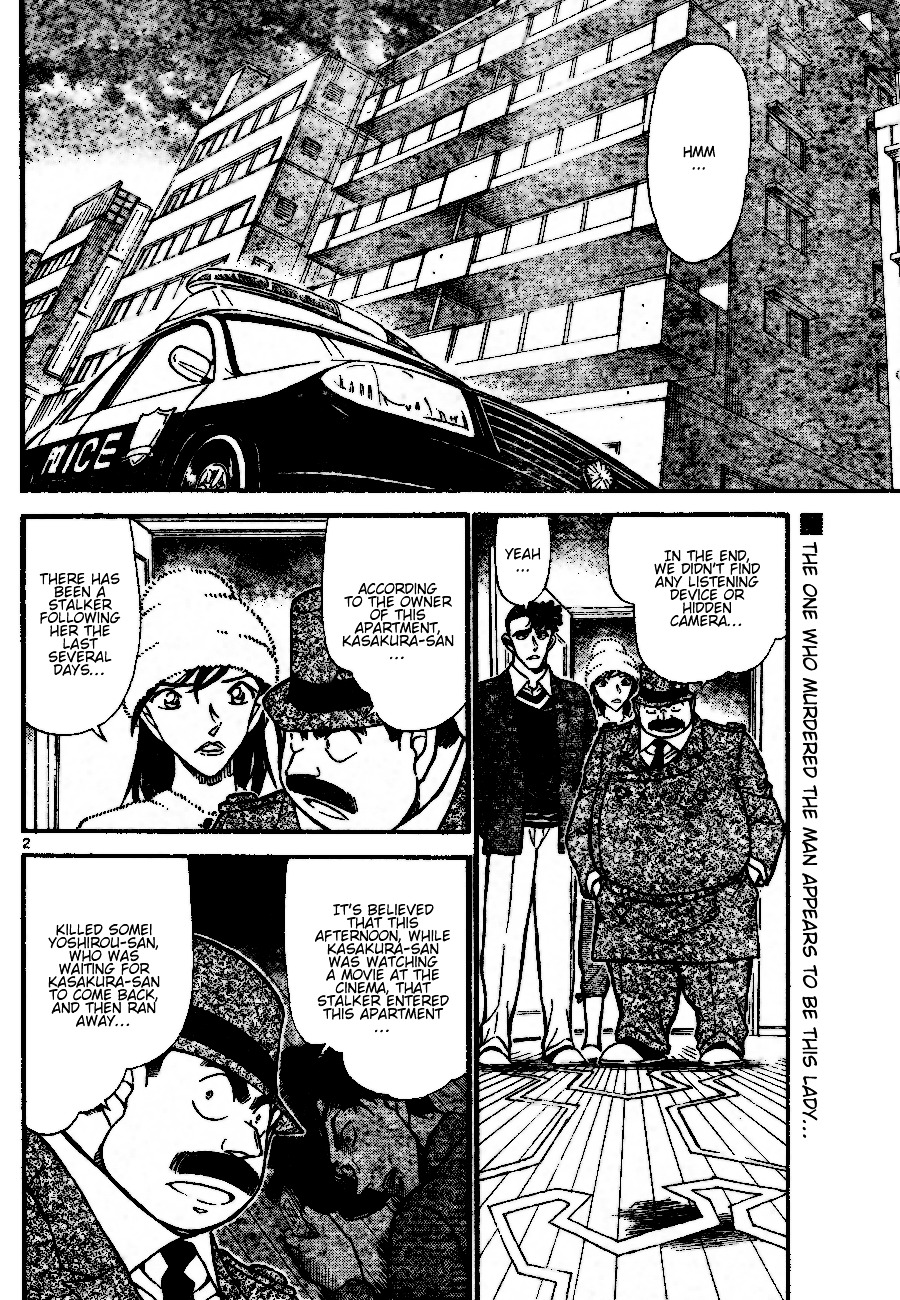 Detective Conan chapter 689 page 2