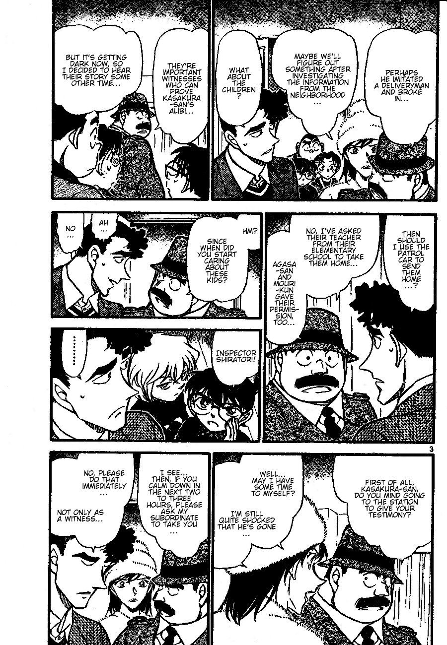 Detective Conan chapter 689 page 3