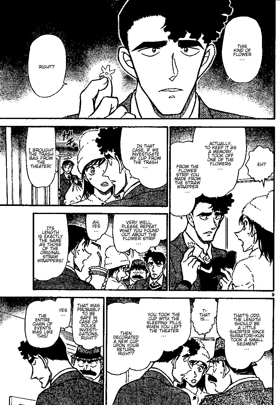 Detective Conan chapter 689 page 9
