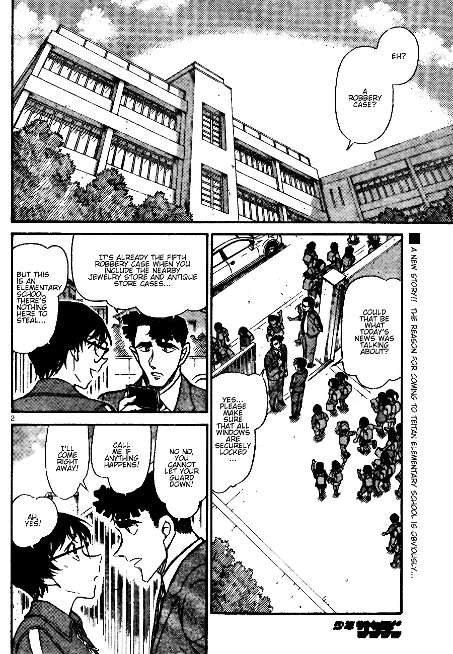 Detective Conan chapter 690 page 2