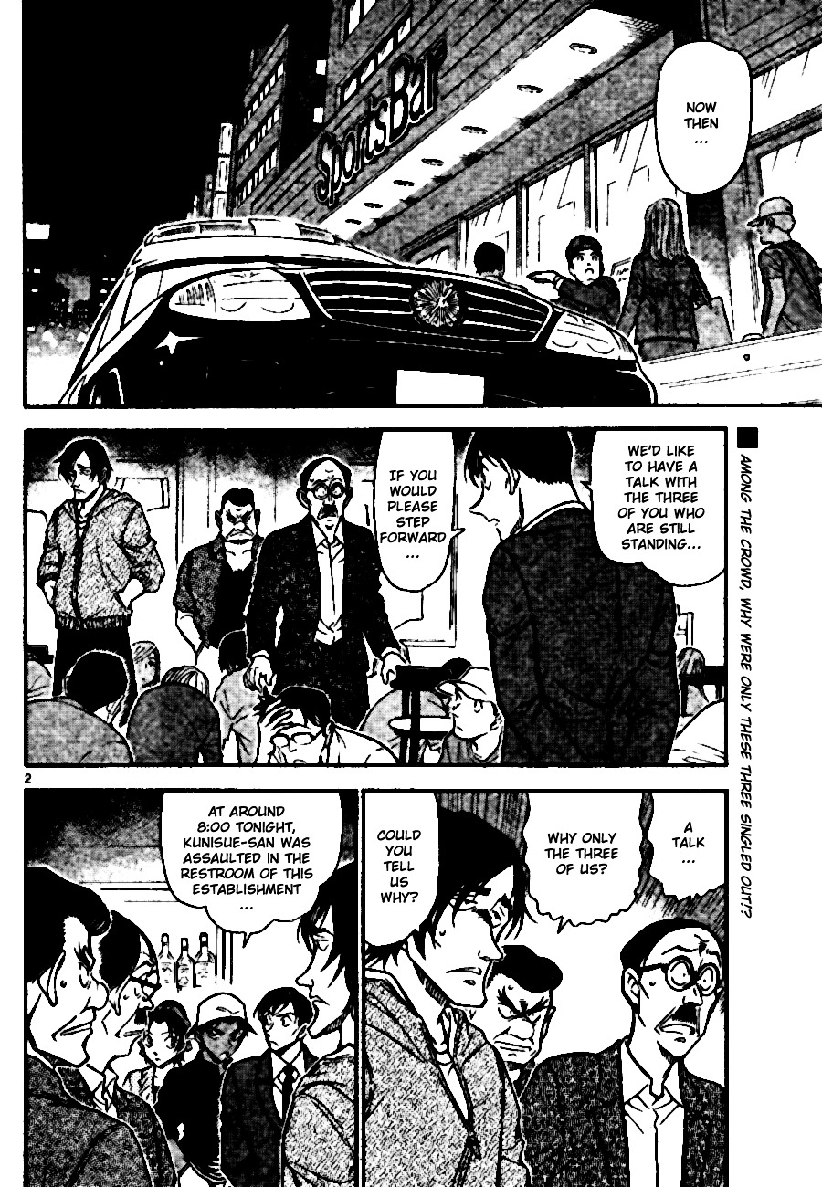 Detective Conan chapter 694 page 2