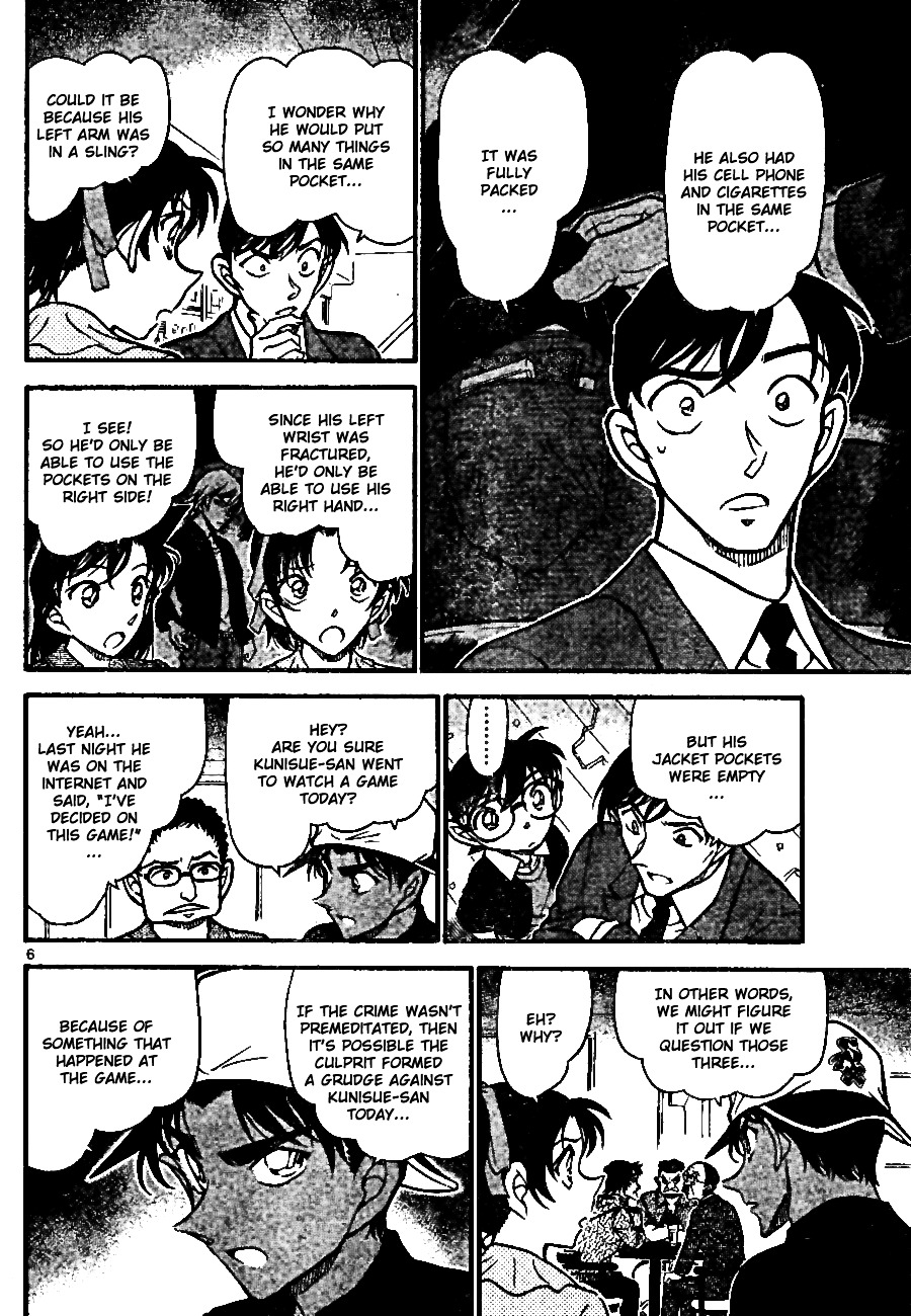 Detective Conan chapter 694 page 6