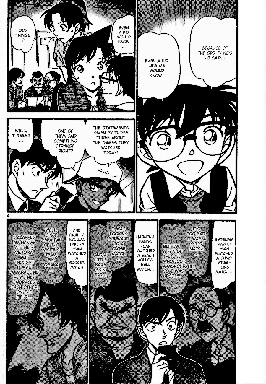 Detective Conan chapter 695 page 4