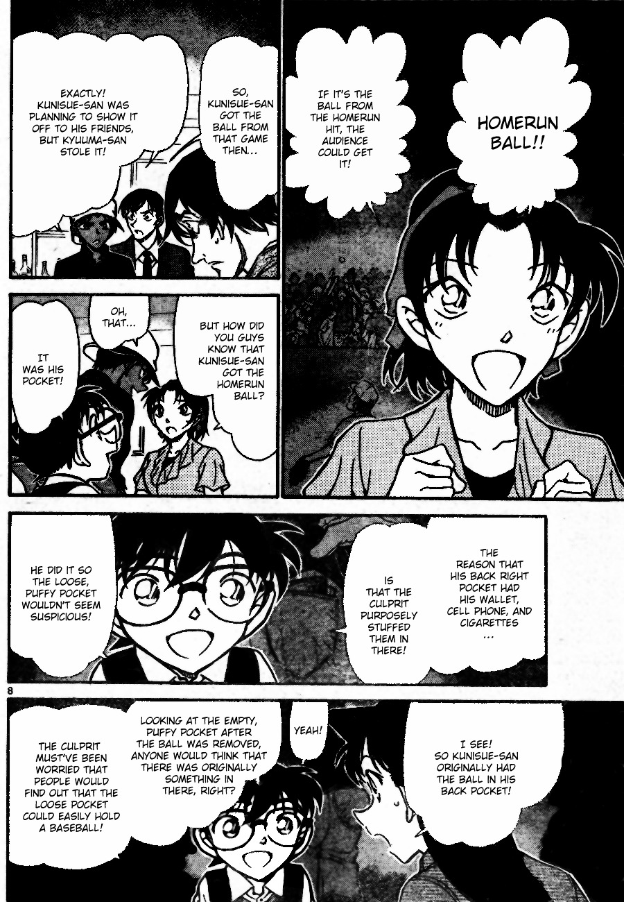 Detective Conan chapter 695 page 8