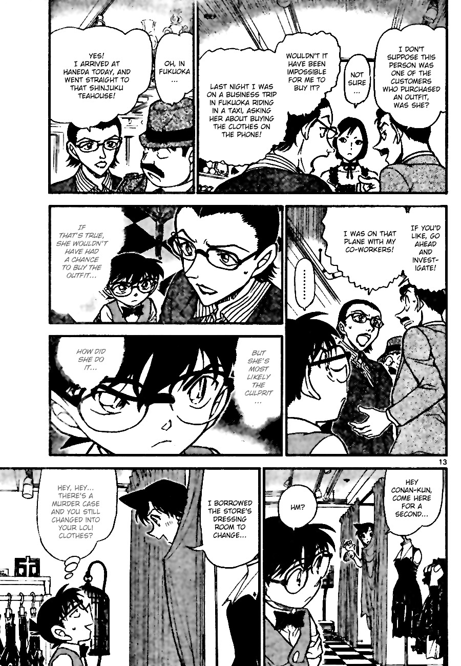 Detective Conan chapter 697 page 13