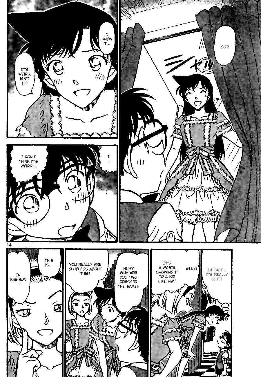 Detective Conan chapter 697 page 14