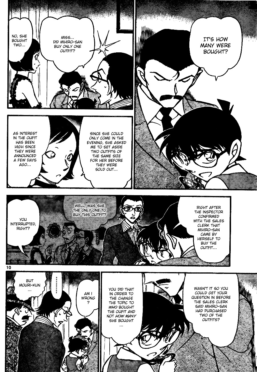 Detective Conan chapter 698 page 10