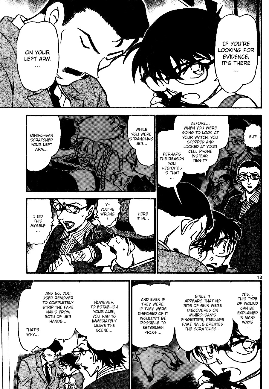 Detective Conan chapter 698 page 13