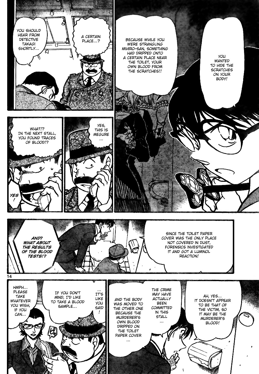 Detective Conan chapter 698 page 14