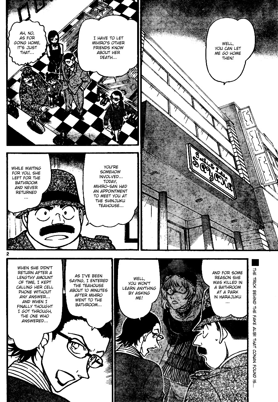 Detective Conan chapter 698 page 2