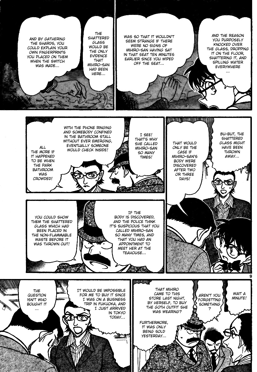 Detective Conan chapter 698 page 9