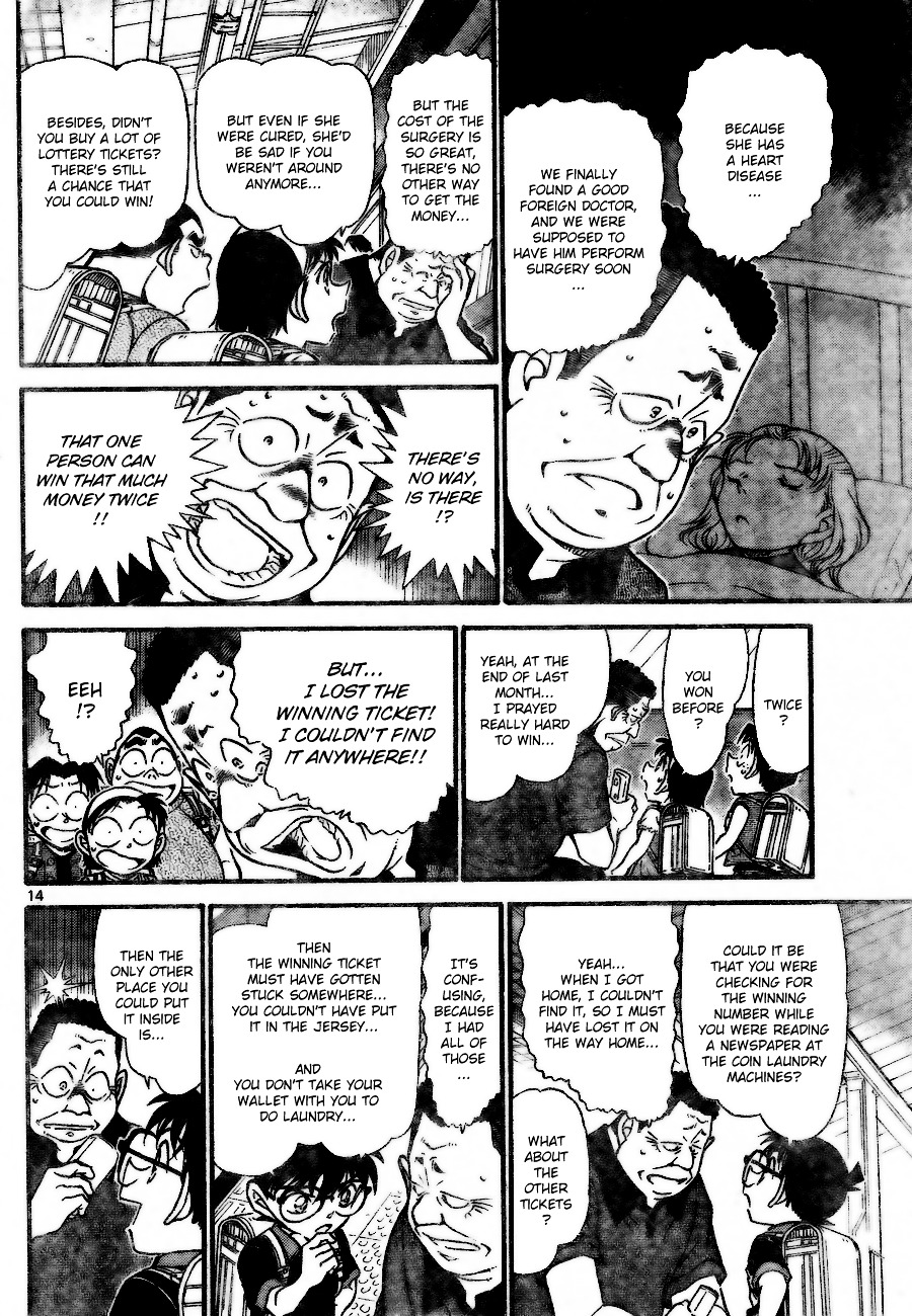 Detective Conan chapter 699 page 14