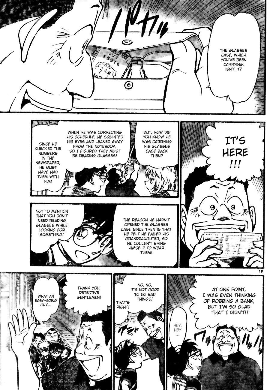 Detective Conan chapter 699 page 15