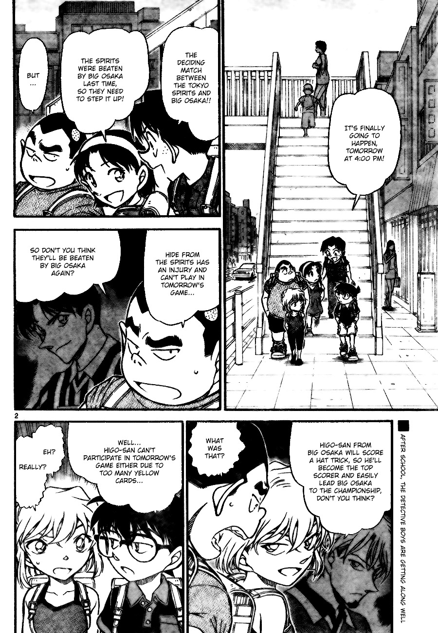 Detective Conan chapter 699 page 2