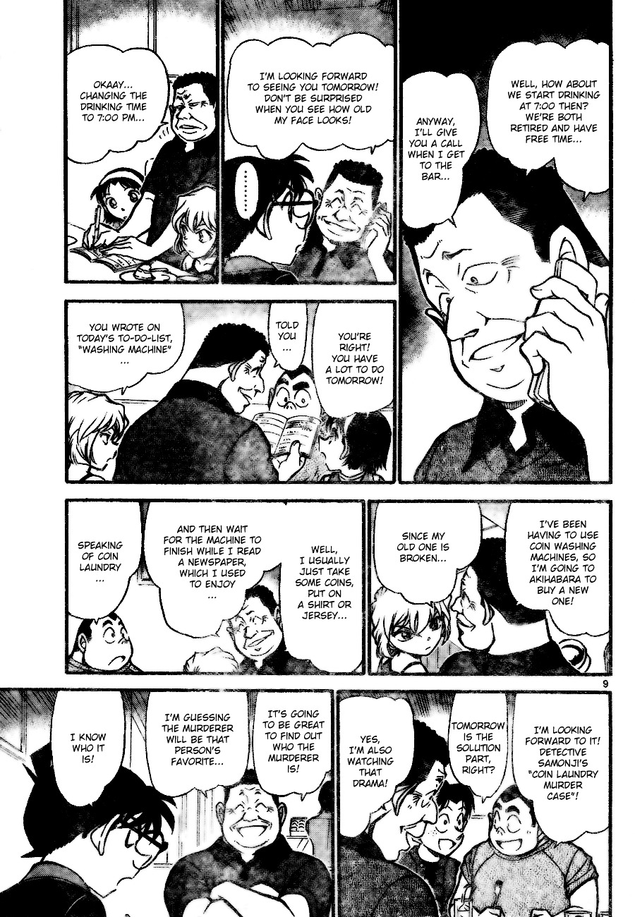 Detective Conan chapter 699 page 9