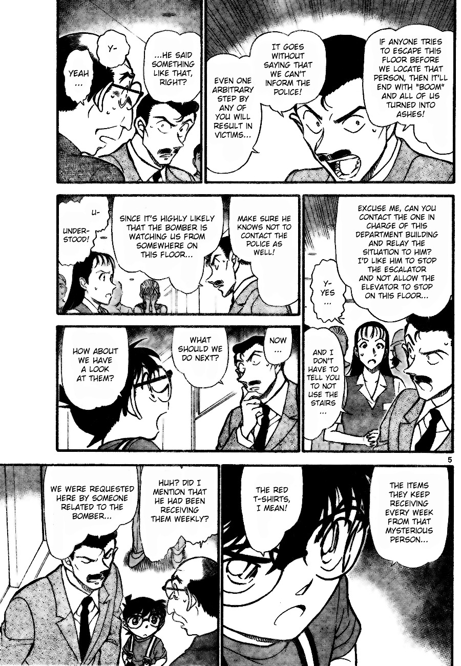 Detective Conan chapter 701 page 5