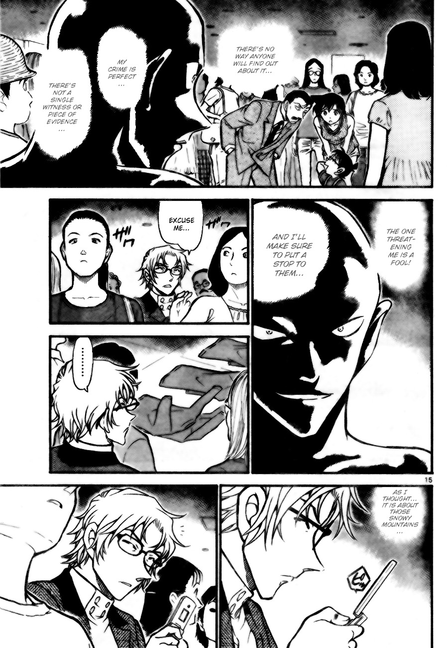 Detective Conan chapter 702 page 15