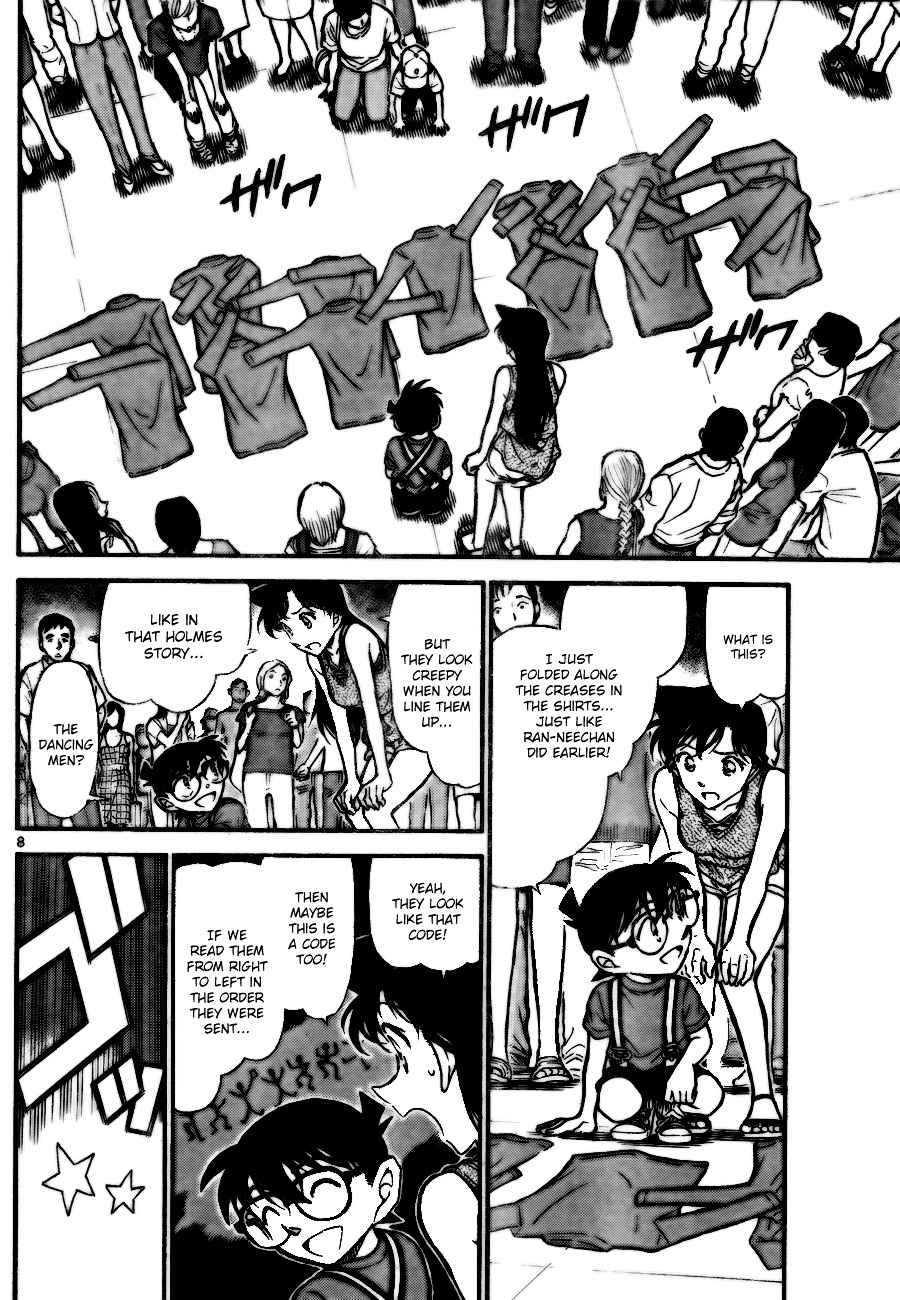 Detective Conan chapter 702 page 8