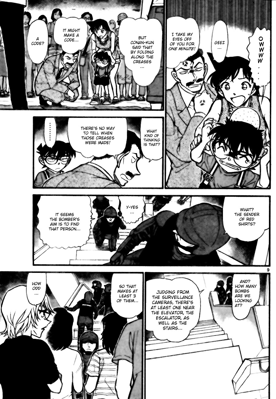 Detective Conan chapter 702 page 9