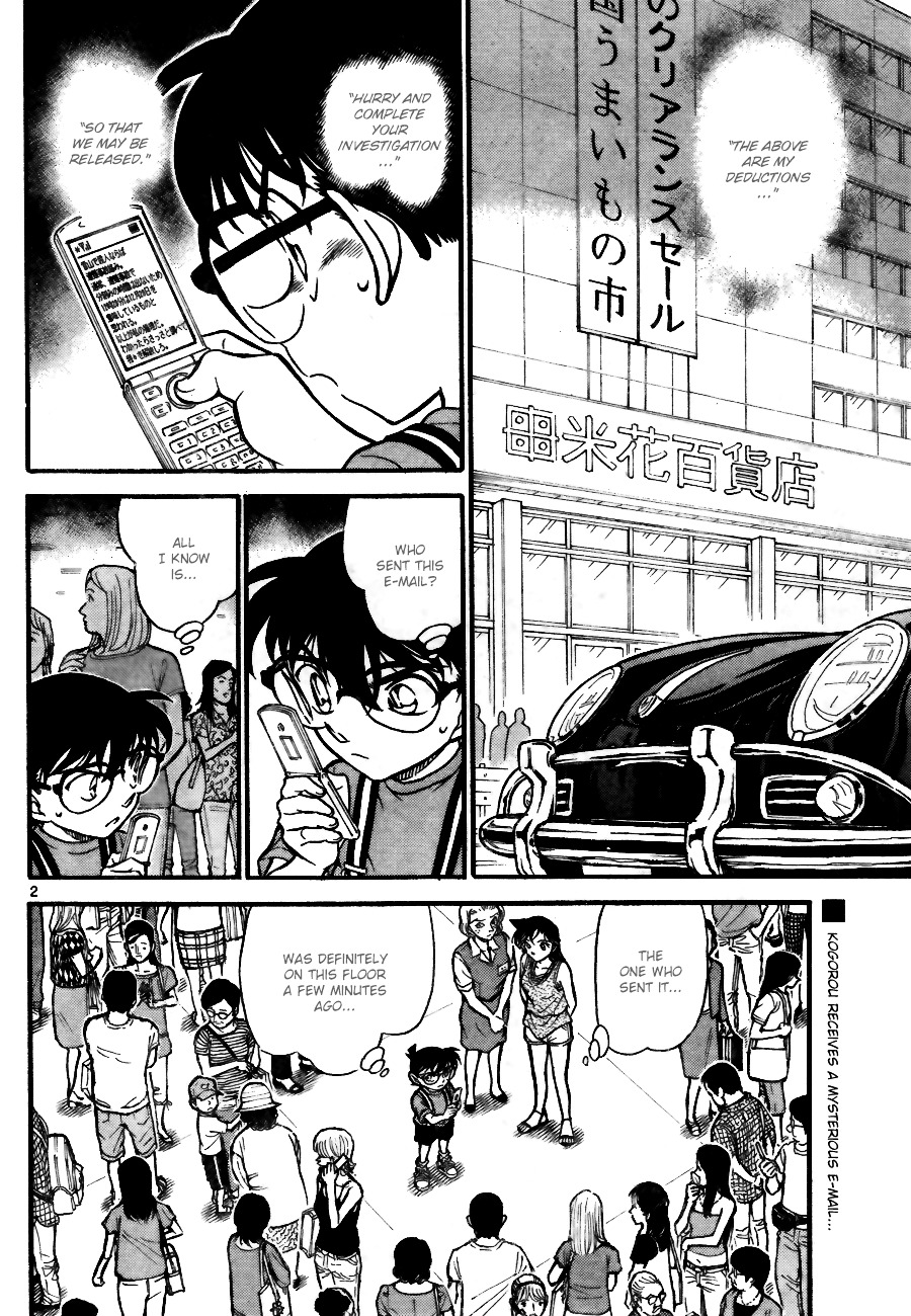 Detective Conan chapter 704 page 2
