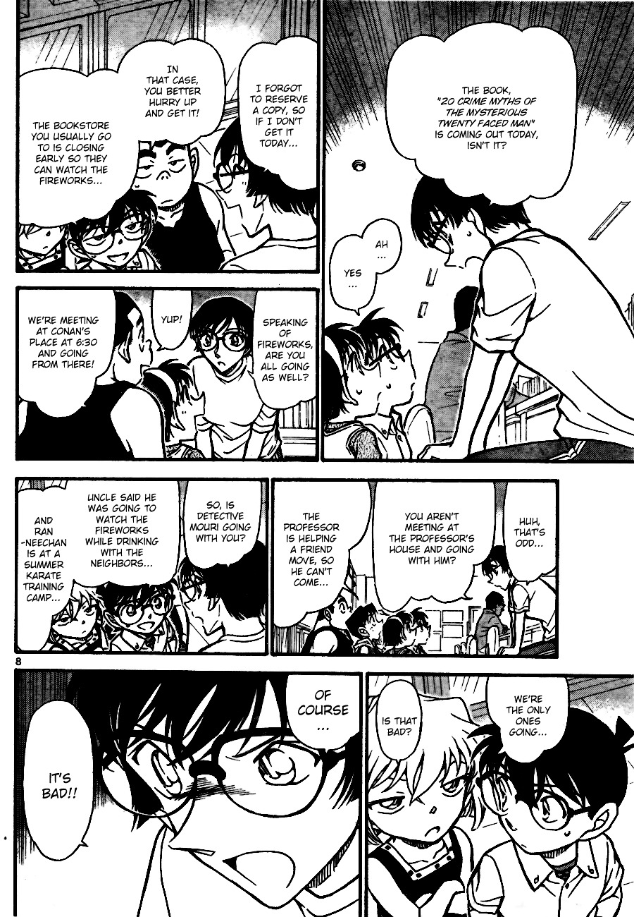 Detective Conan chapter 705 page 8