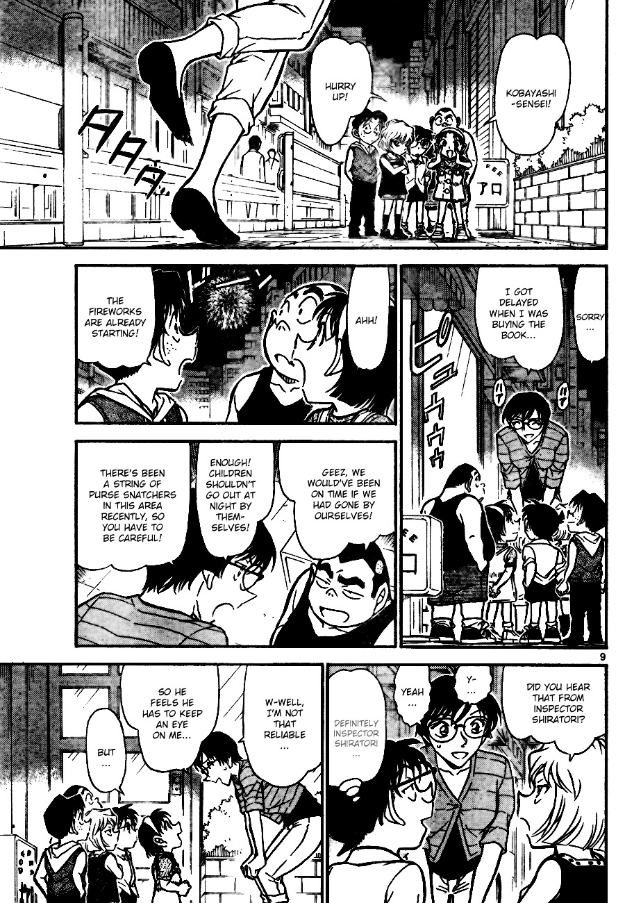 Detective Conan chapter 705 page 9