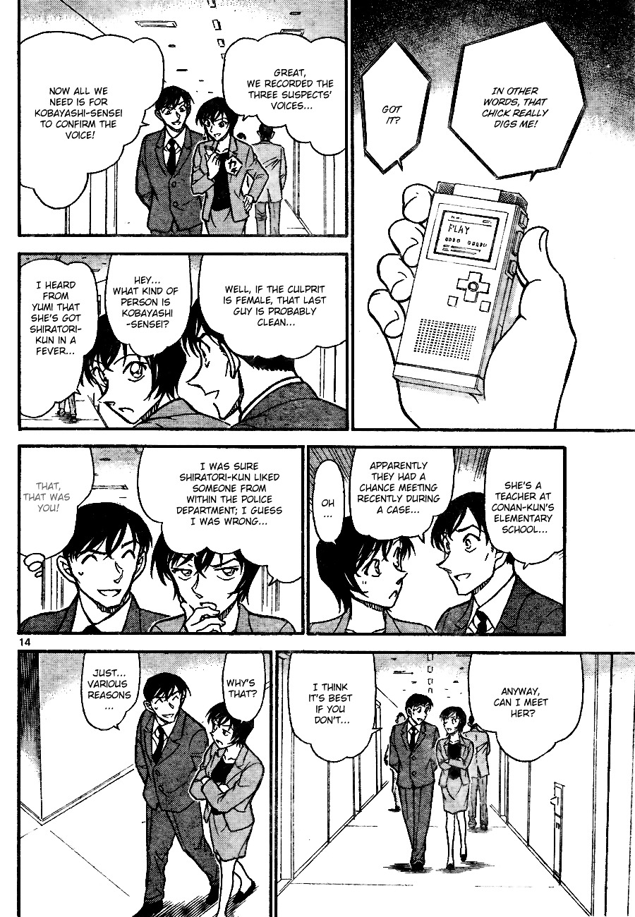 Detective Conan chapter 706 page 14