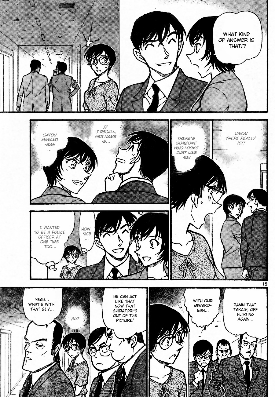 Detective Conan chapter 706 page 15
