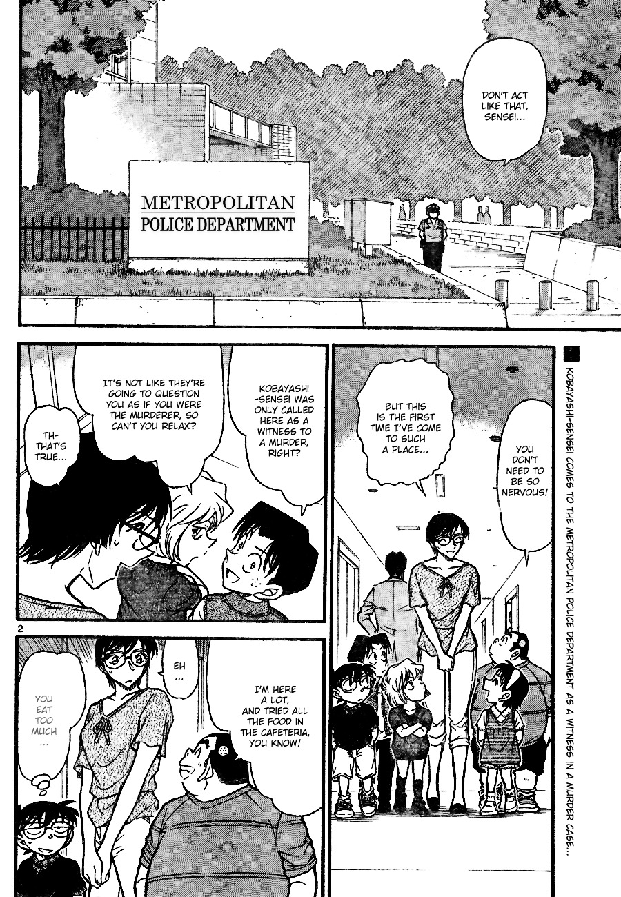 Detective Conan chapter 706 page 2