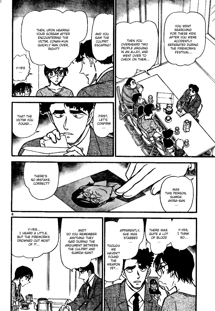 Detective Conan chapter 706 page 6