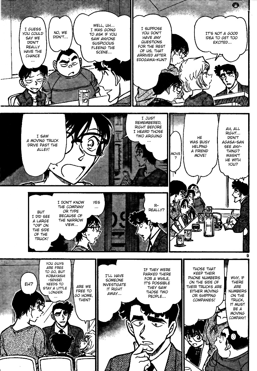 Detective Conan chapter 706 page 9