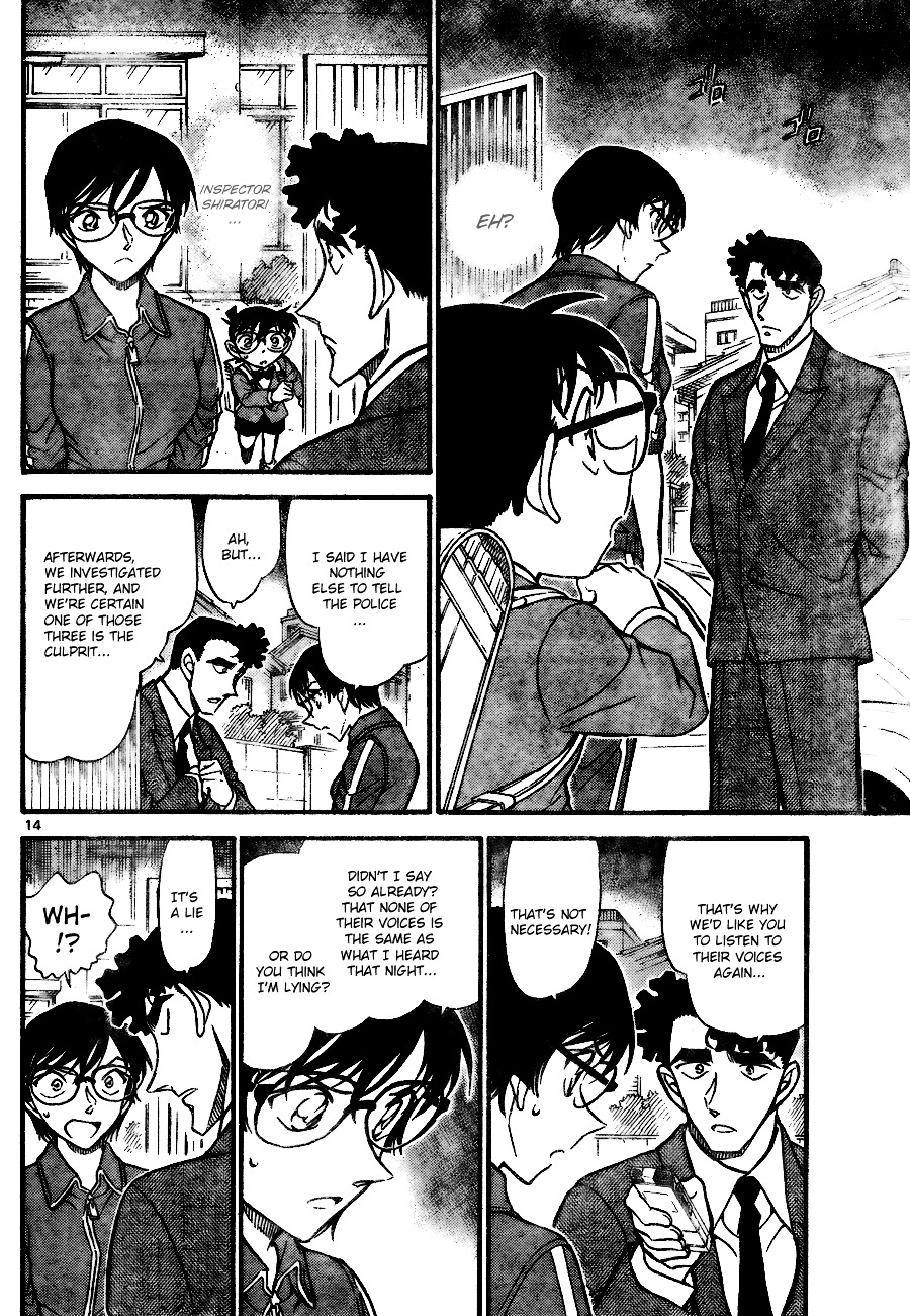 Detective Conan chapter 707 page 14