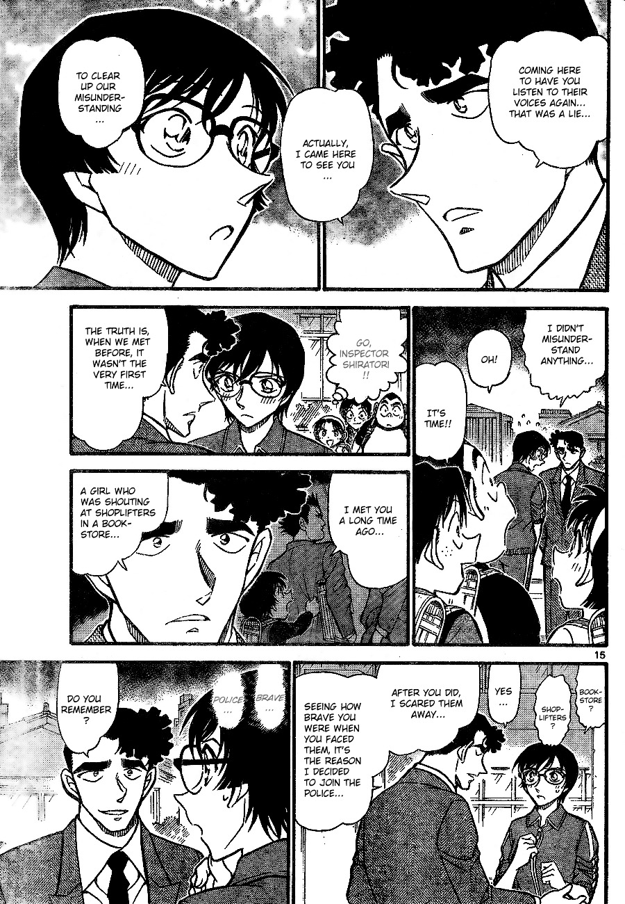 Detective Conan chapter 707 page 15