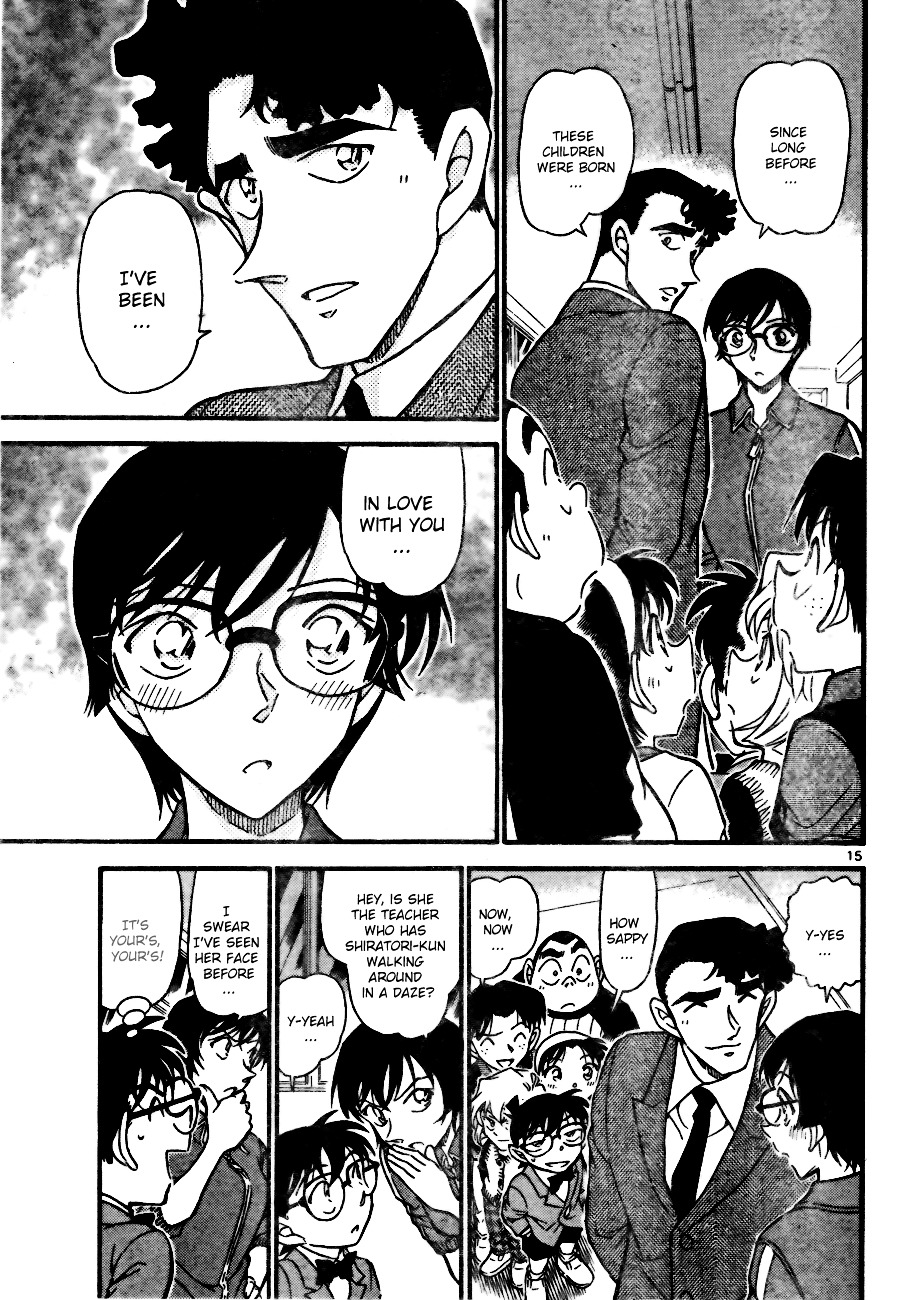 Detective Conan chapter 708 page 15