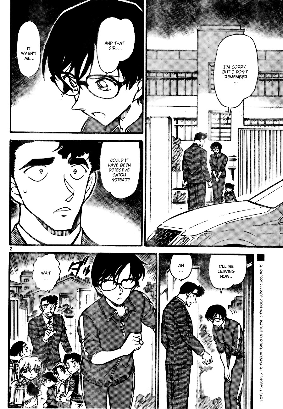Detective Conan chapter 708 page 2