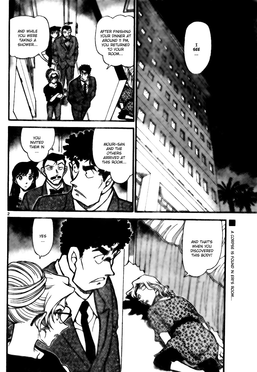 Detective Conan chapter 710 page 2