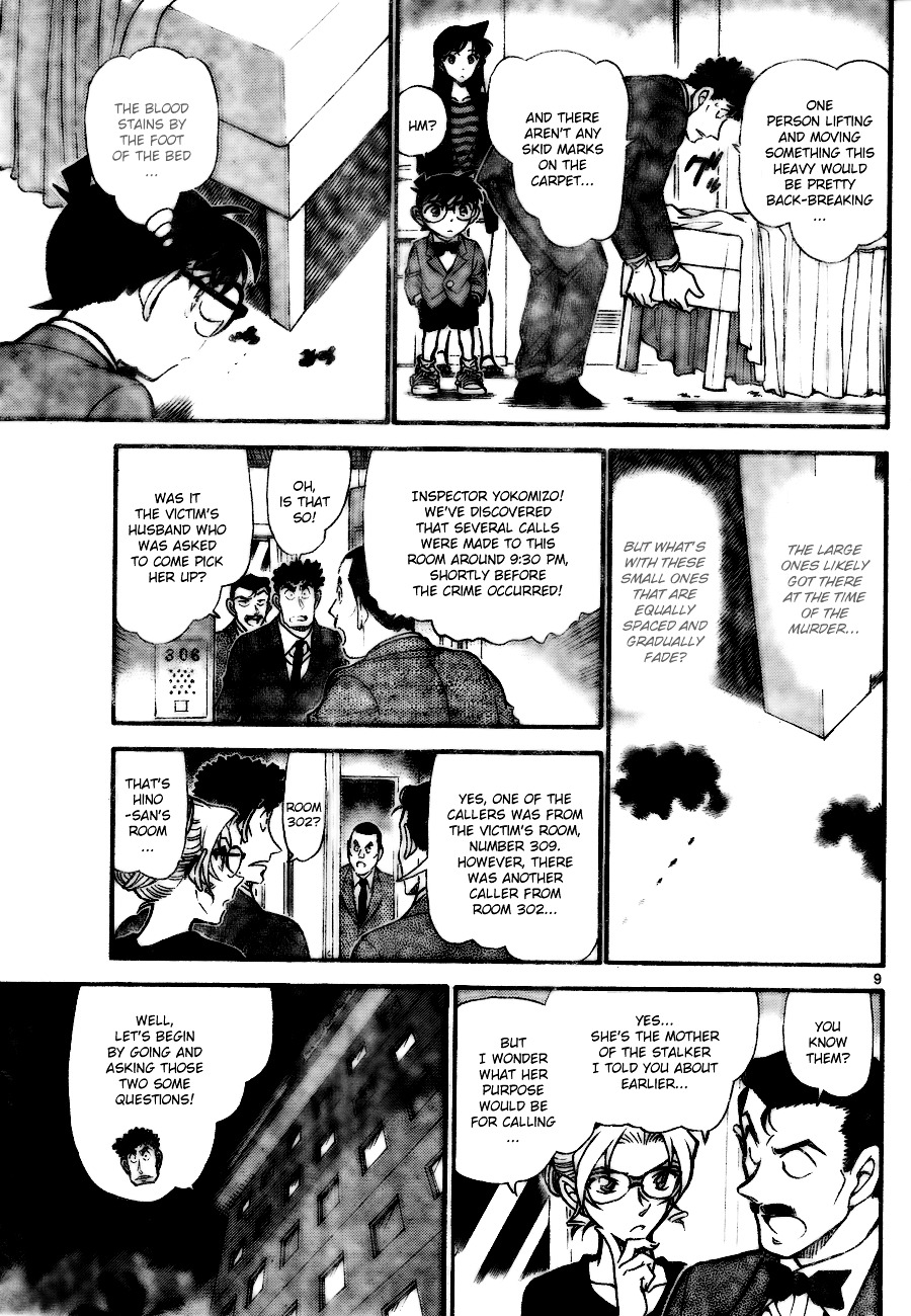 Detective Conan chapter 710 page 9