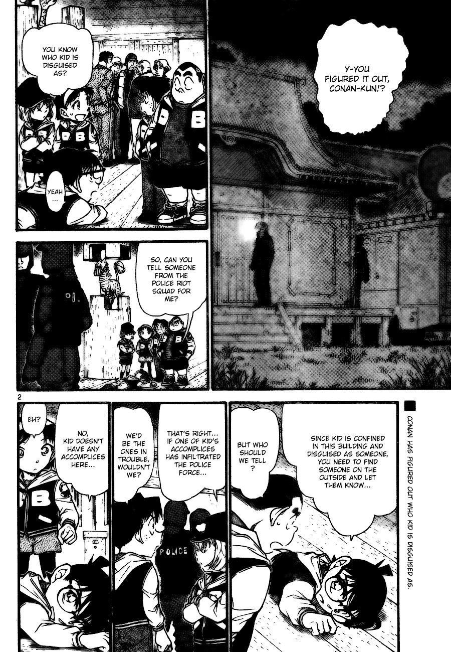 Detective Conan chapter 715 page 2