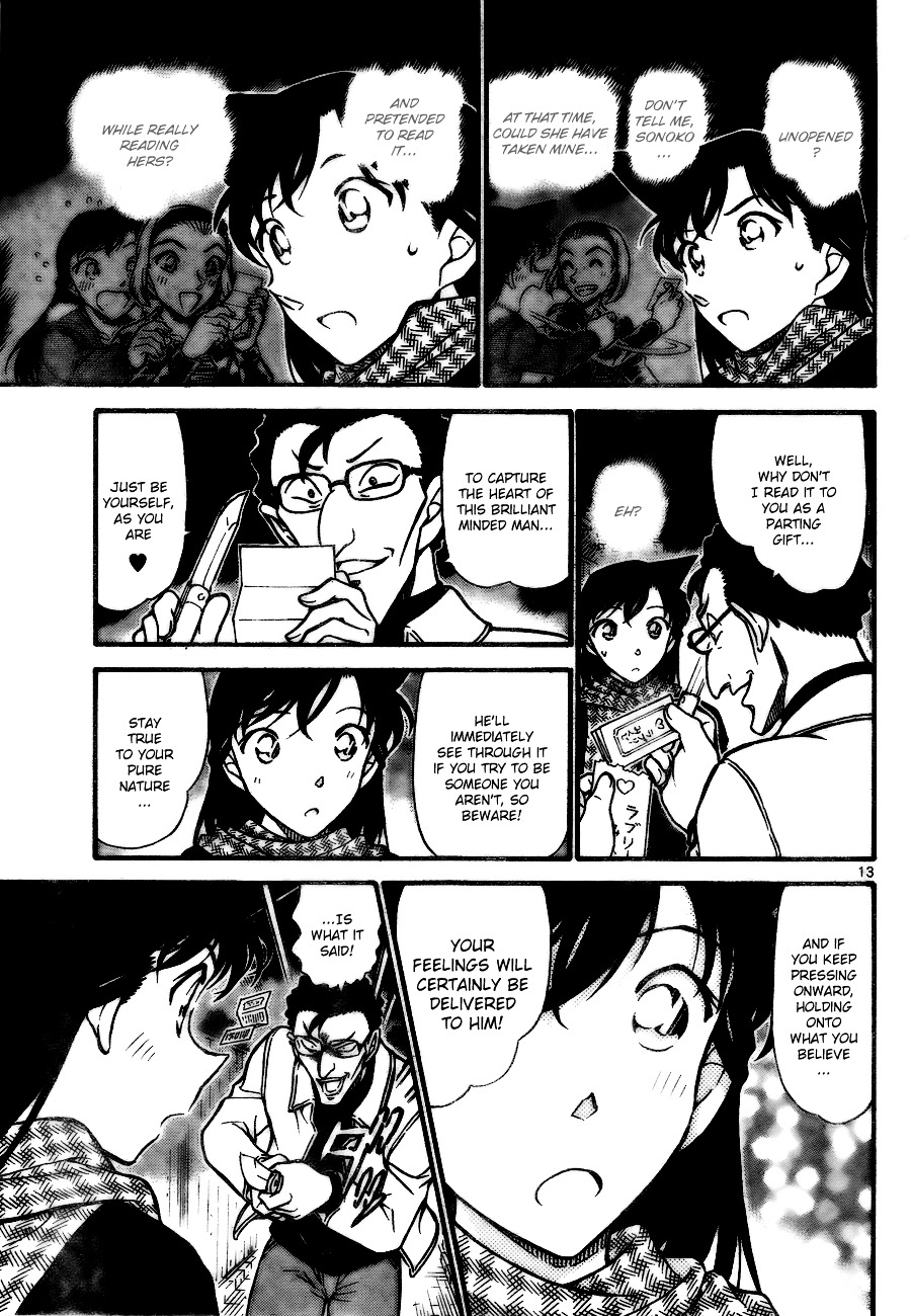 Detective Conan chapter 718 page 13