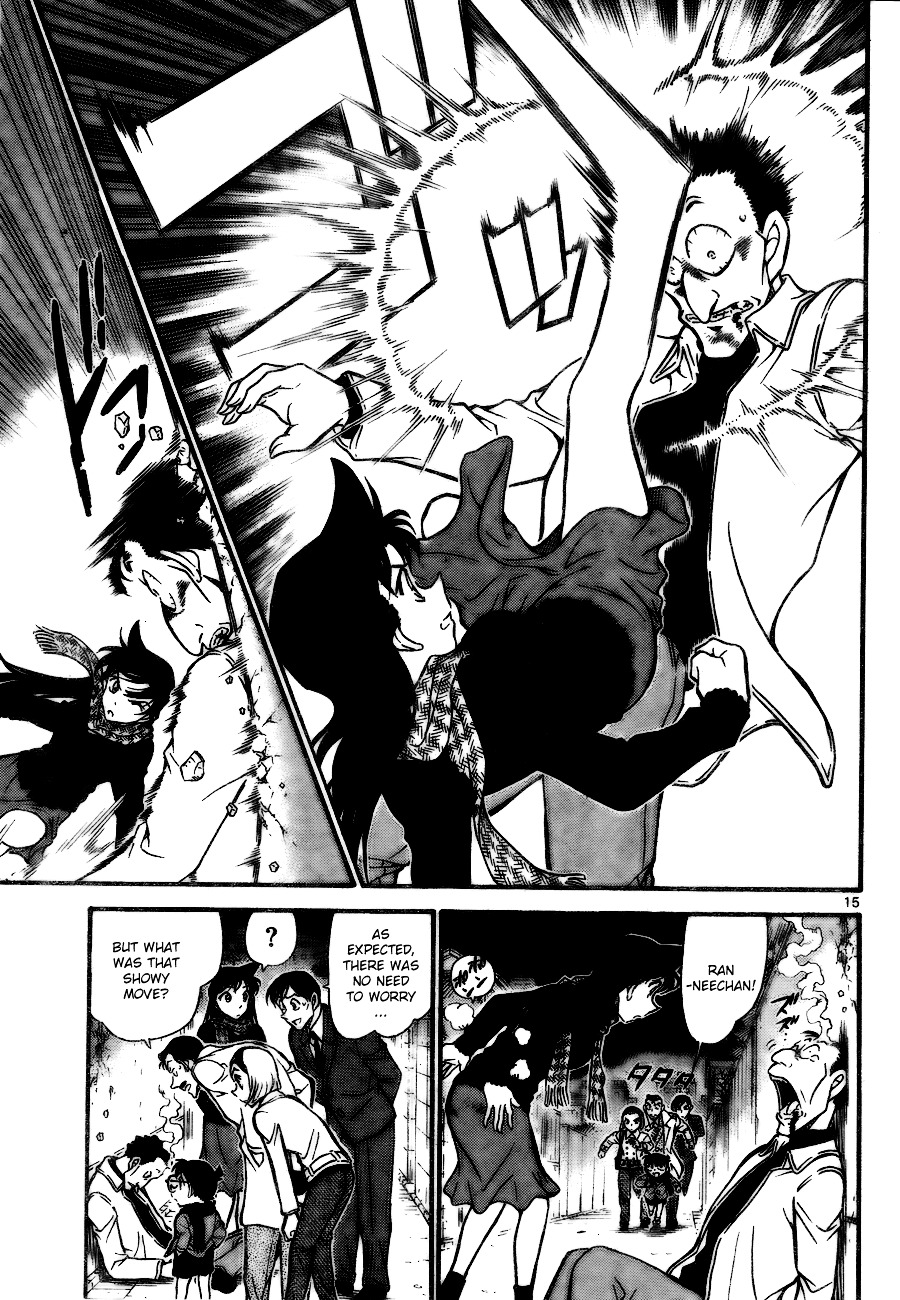 Detective Conan chapter 718 page 15