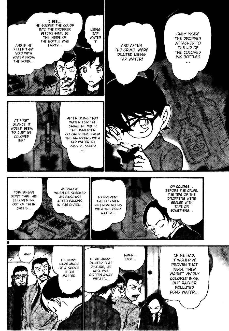 Detective Conan chapter 721 page 8