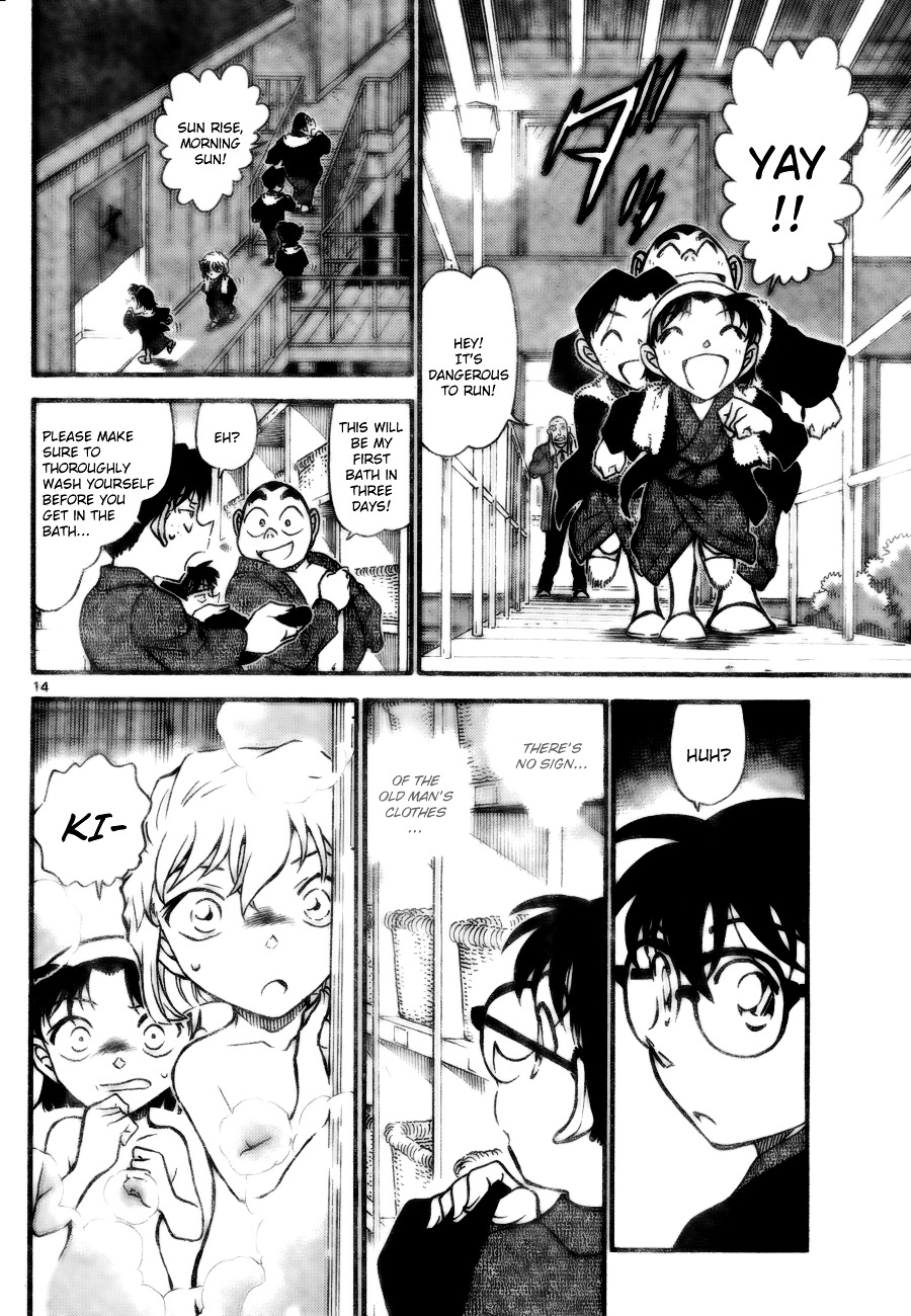 Detective Conan chapter 722 page 14